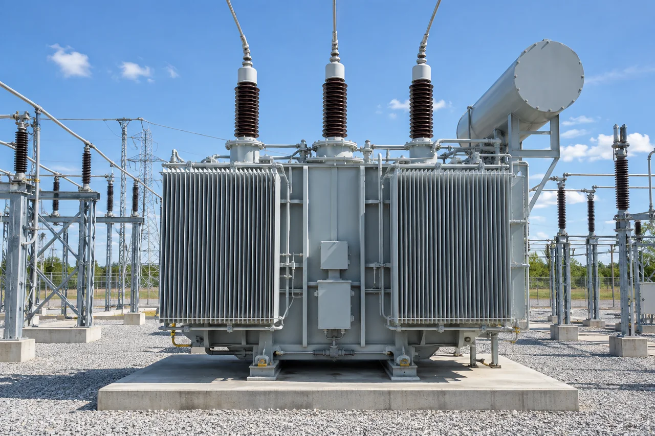 Transformador eléctrico para distribución de energía